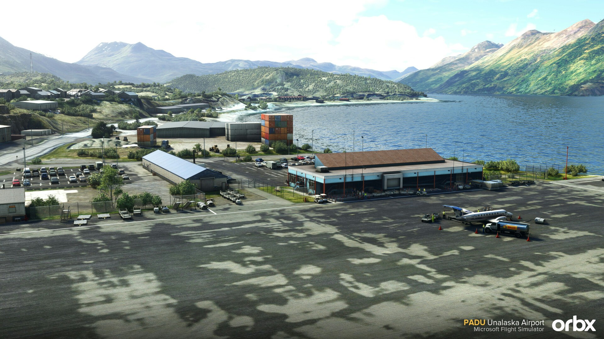 Orbx announces Unalaska Airport for MSFS