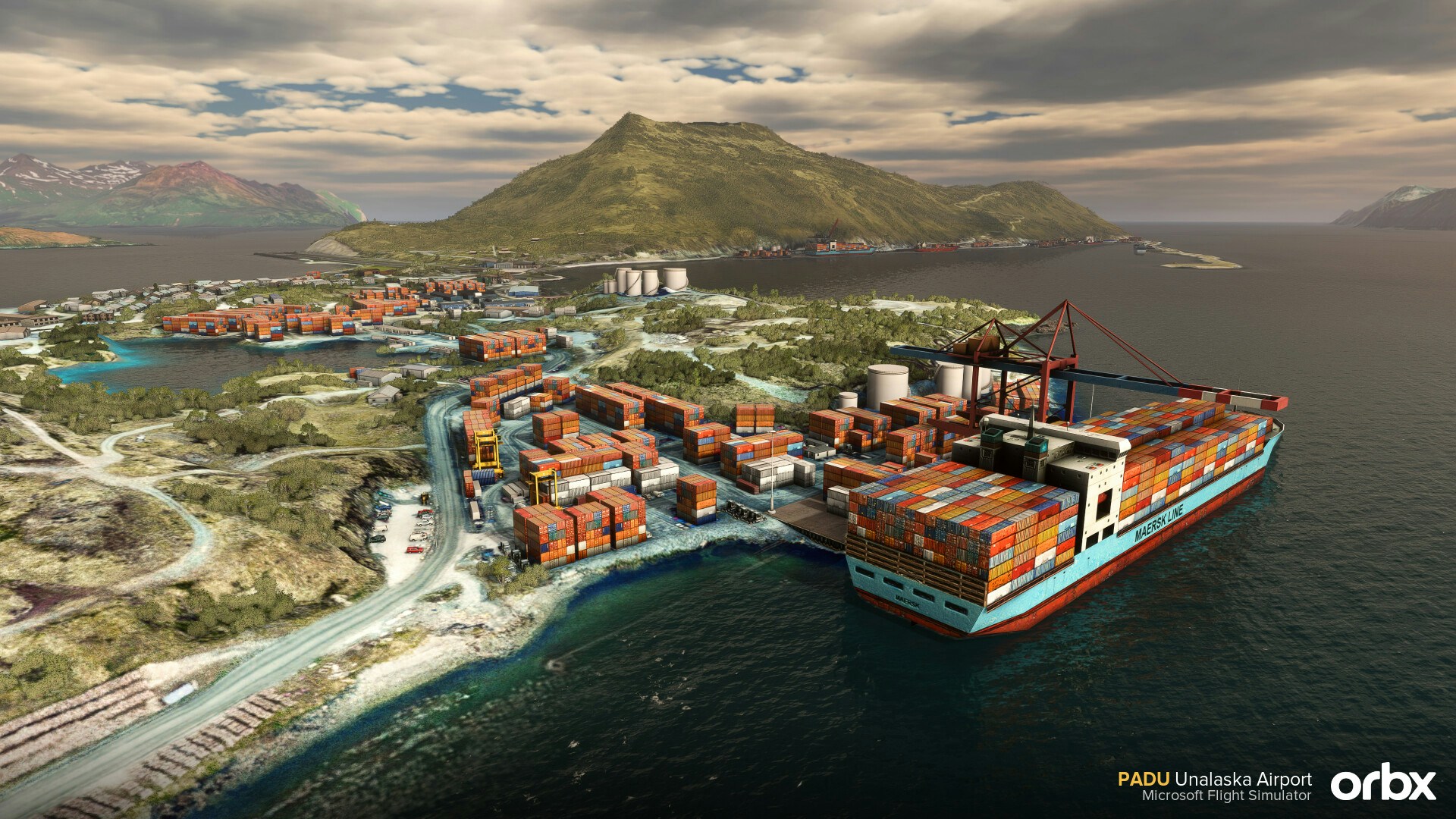 Orbx announces Unalaska Airport for MSFS