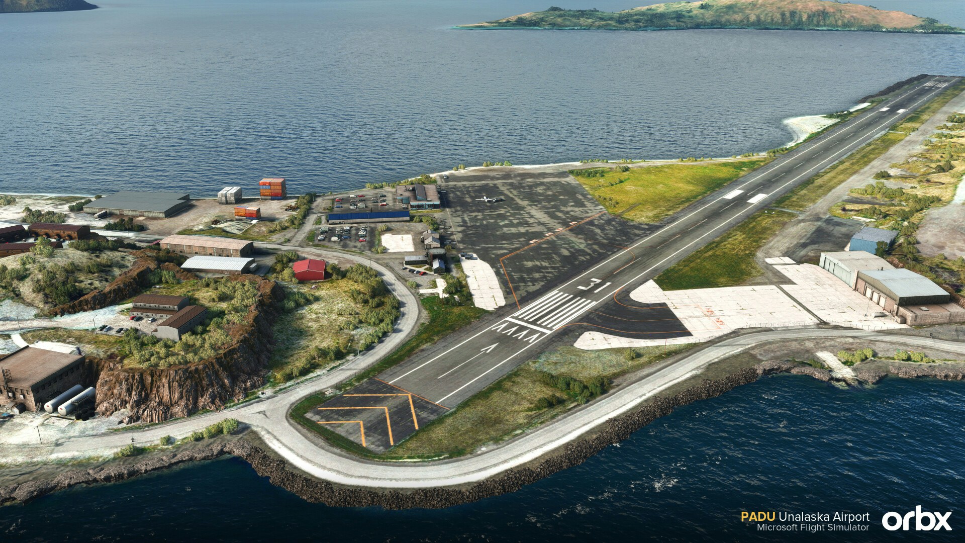Orbx releases Unalaska Airport for MSFS