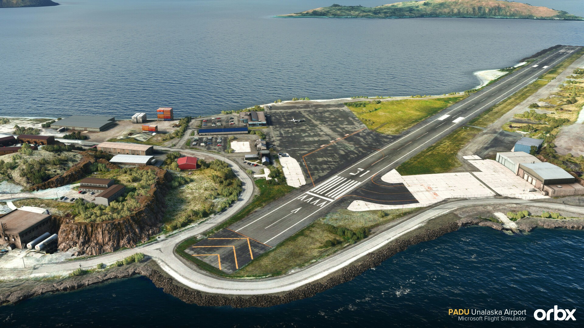 Orbx announces Unalaska Airport for MSFS