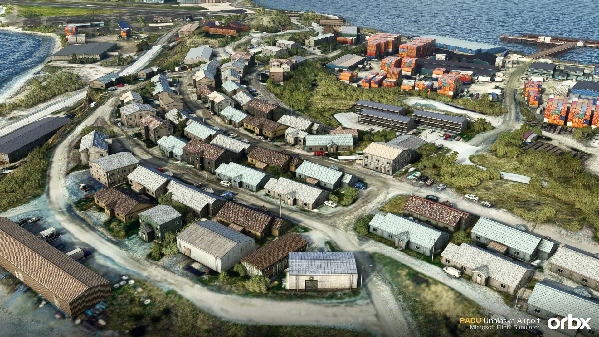 Orbx announces Unalaska Airport for MSFS