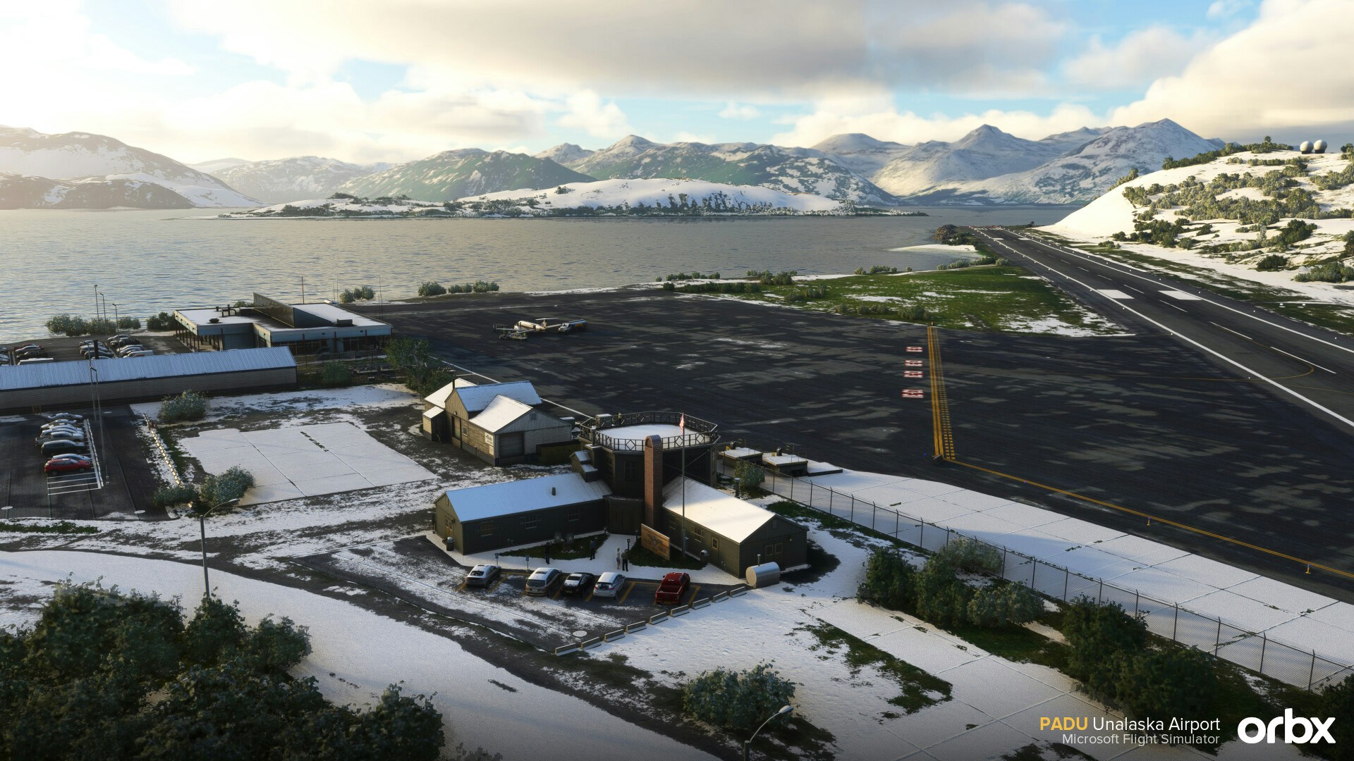 Orbx announces Unalaska Airport for MSFS