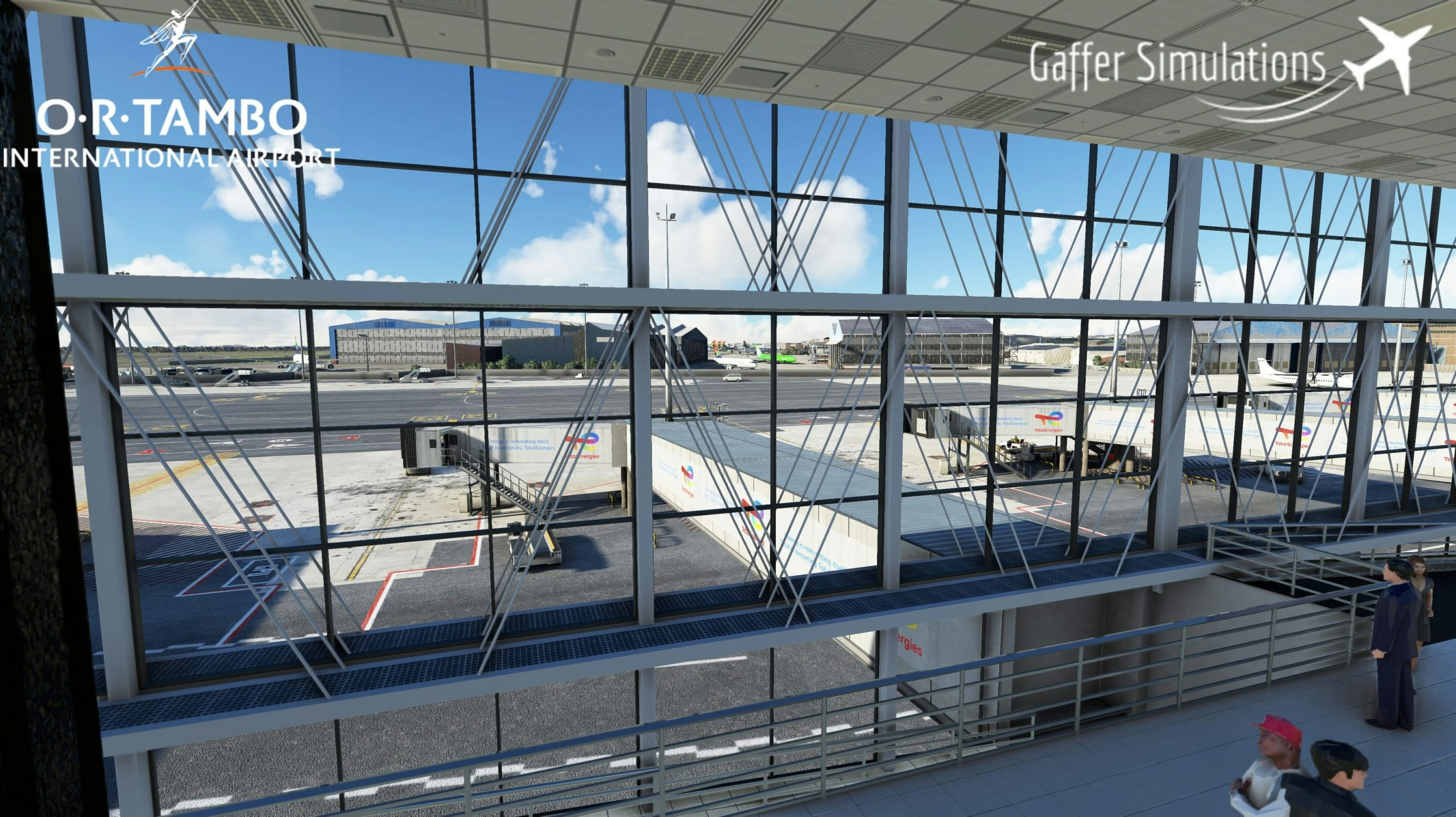 GafferSimulations releases O.R. Tambo International Airport for MSFS