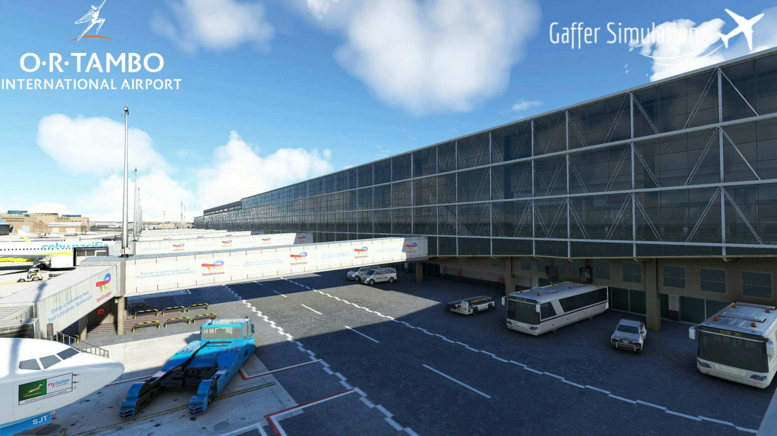 GafferSimulations releases O.R. Tambo International Airport for MSFS
