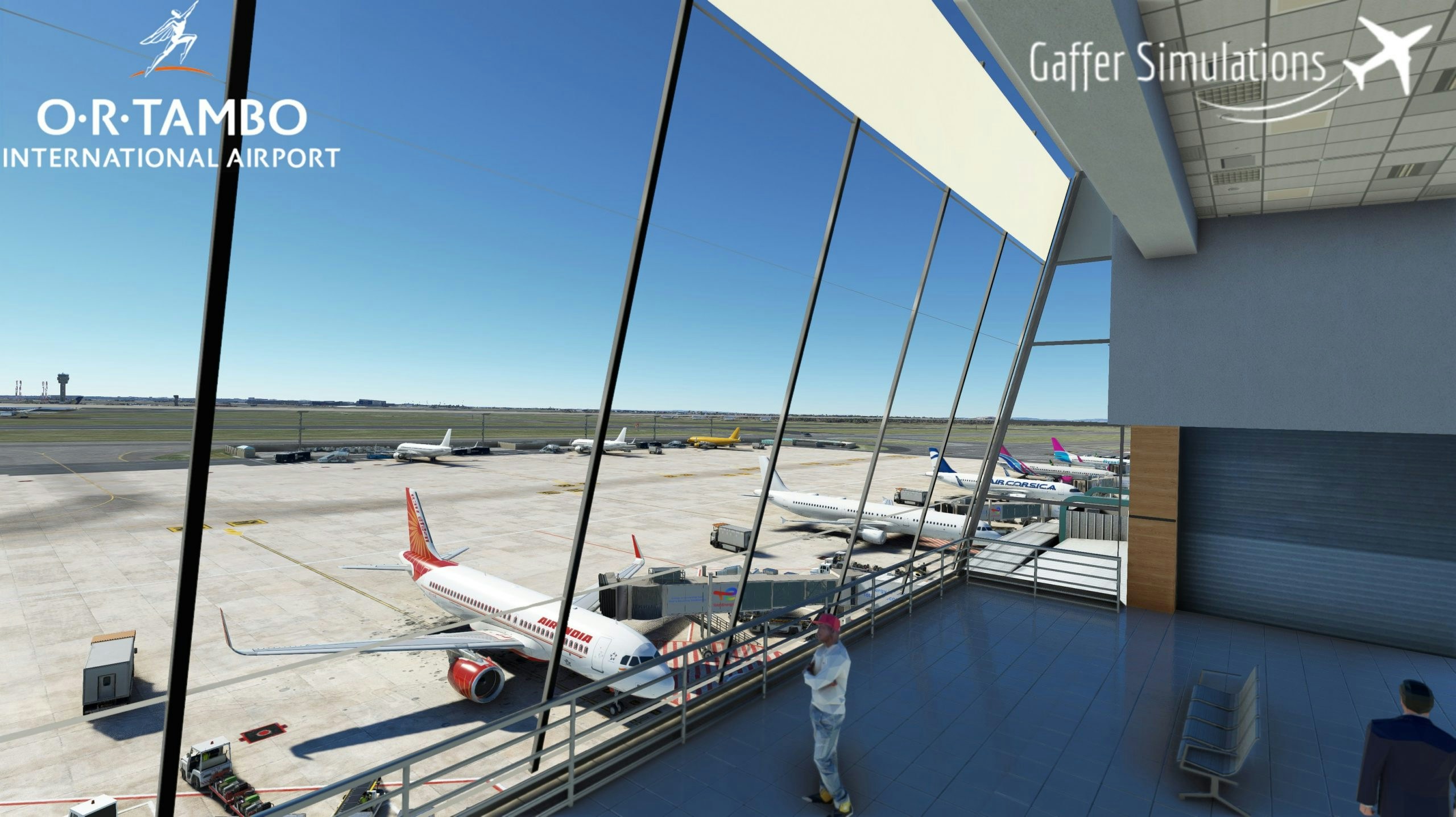 GafferSimulations releases O.R. Tambo International Airport for MSFS