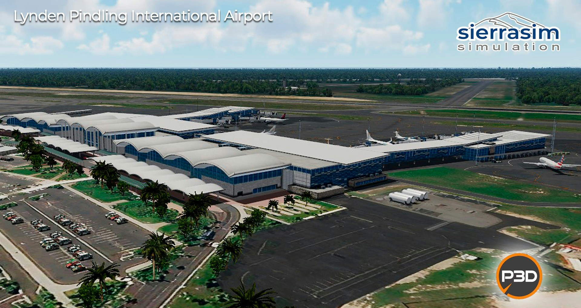 Sierrasim Simulation Releases Lynden Pindling International Airport for P3D