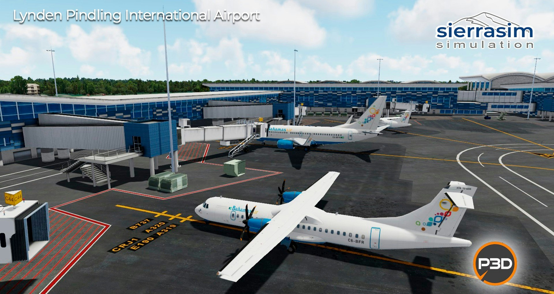 Sierrasim Simulation Releases Lynden Pindling International Airport for P3D