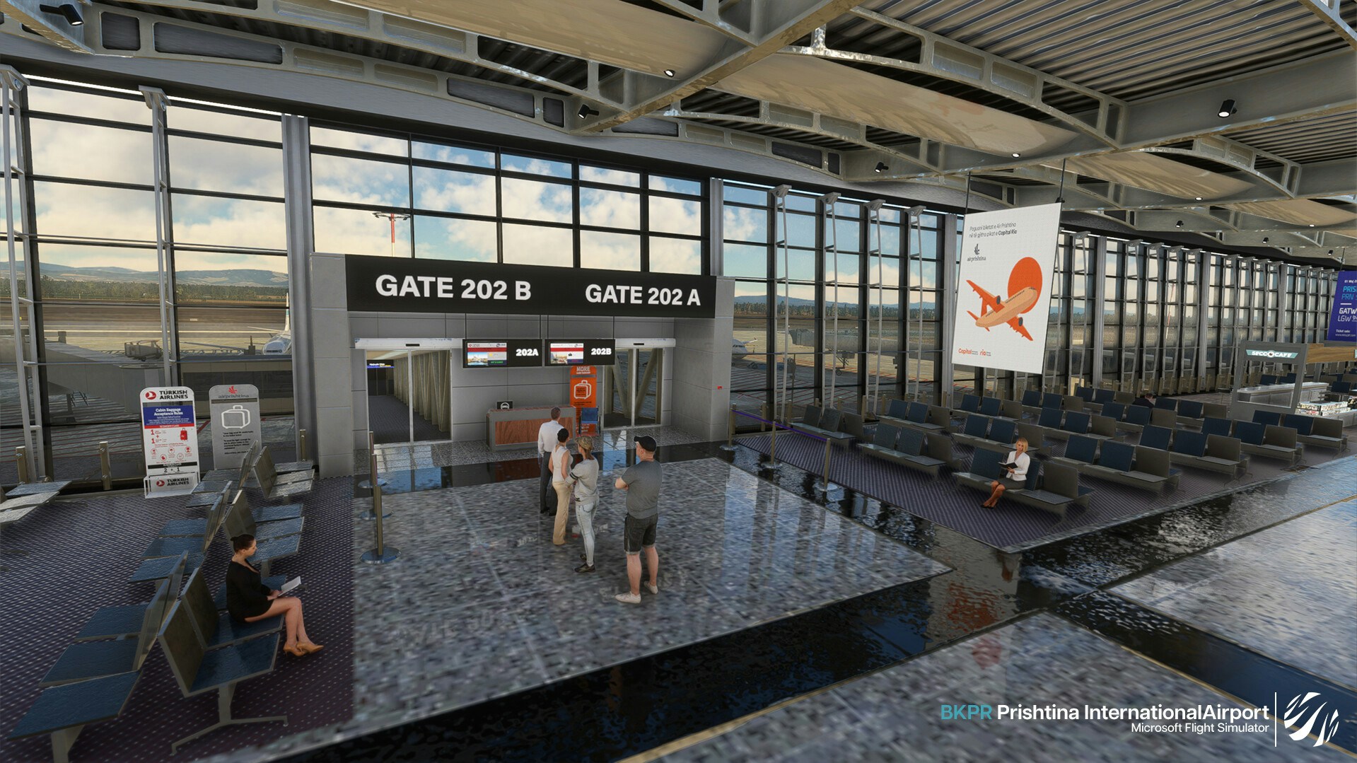 M'M Simulations Releases Prishtina International Airport for MSFS
