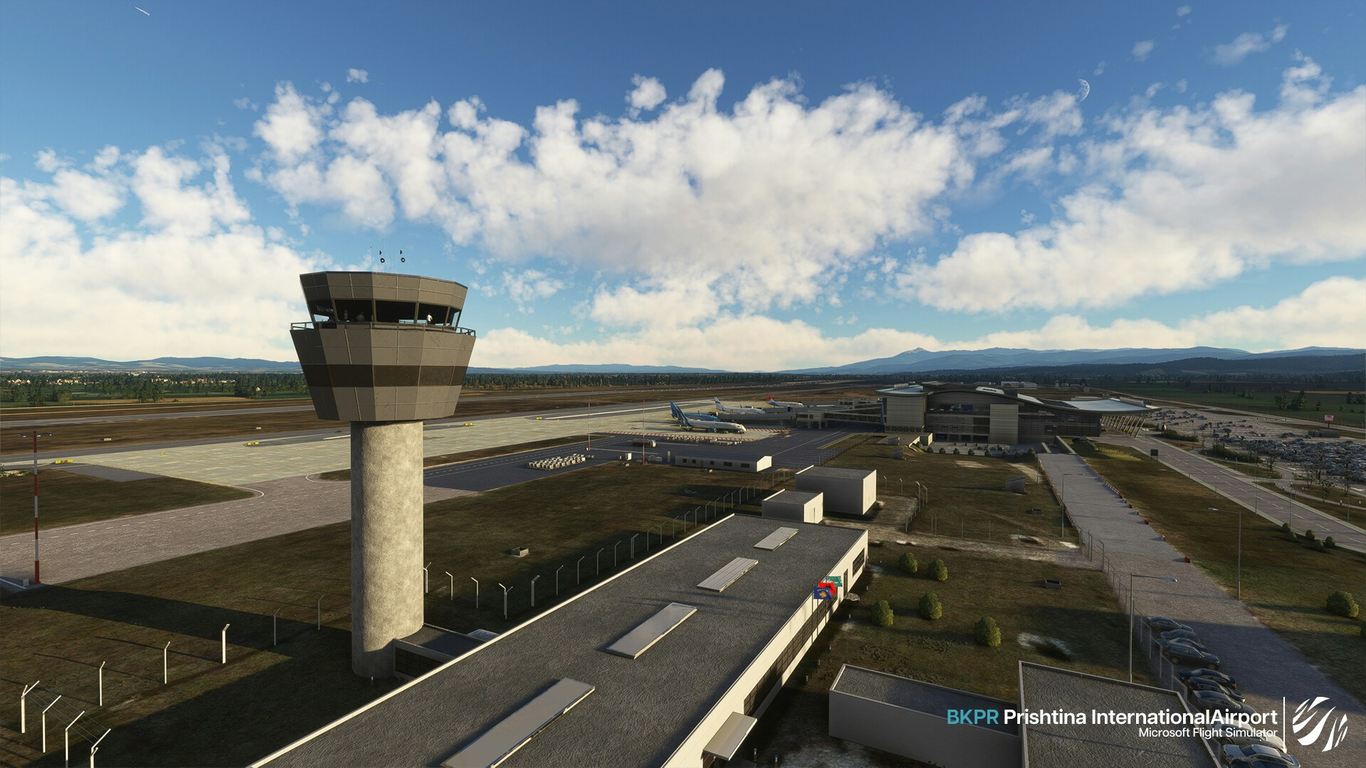 M'M Simulations Releases Prishtina International Airport for MSFS