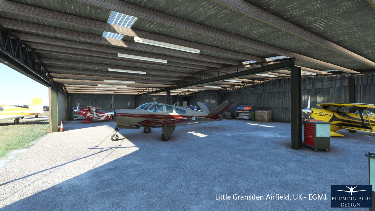 Burning Blue Design Announces Little Gransden Airfield for MSFS