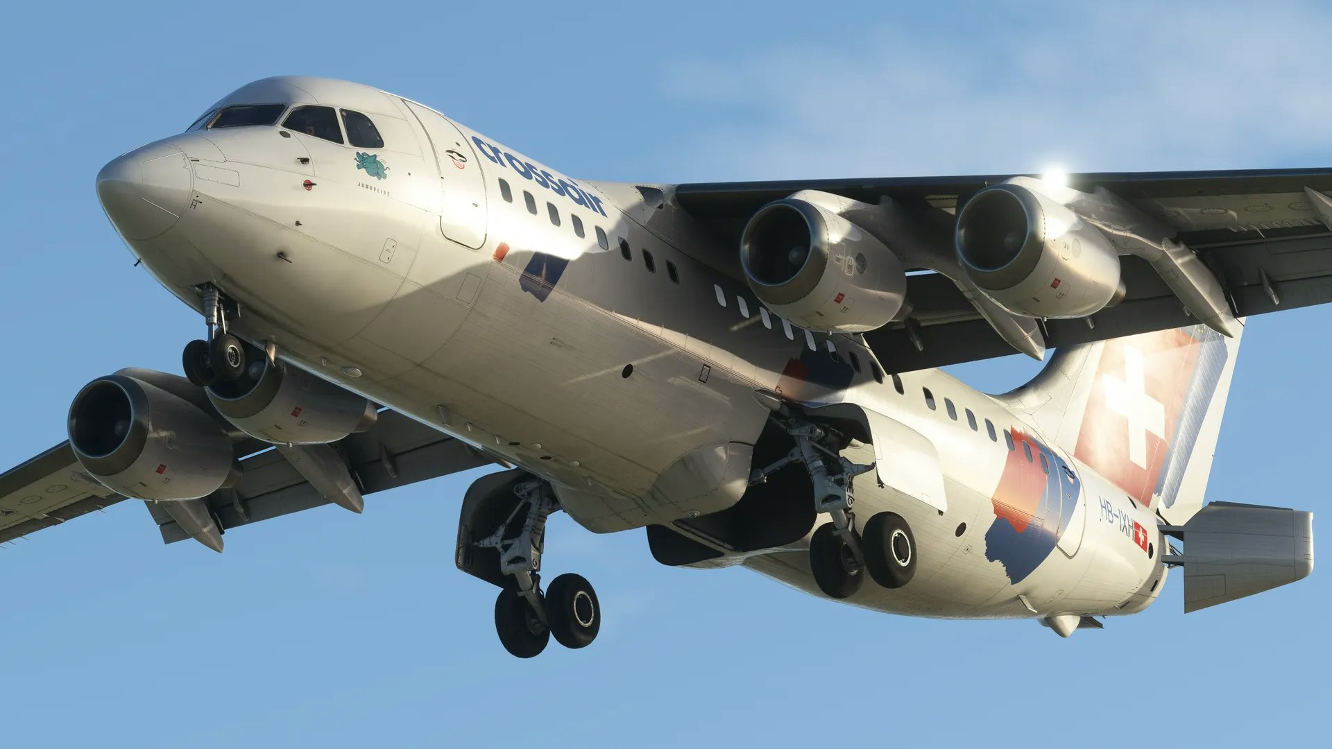 Just Flight Shares Development Update on the Avro RJ Professional