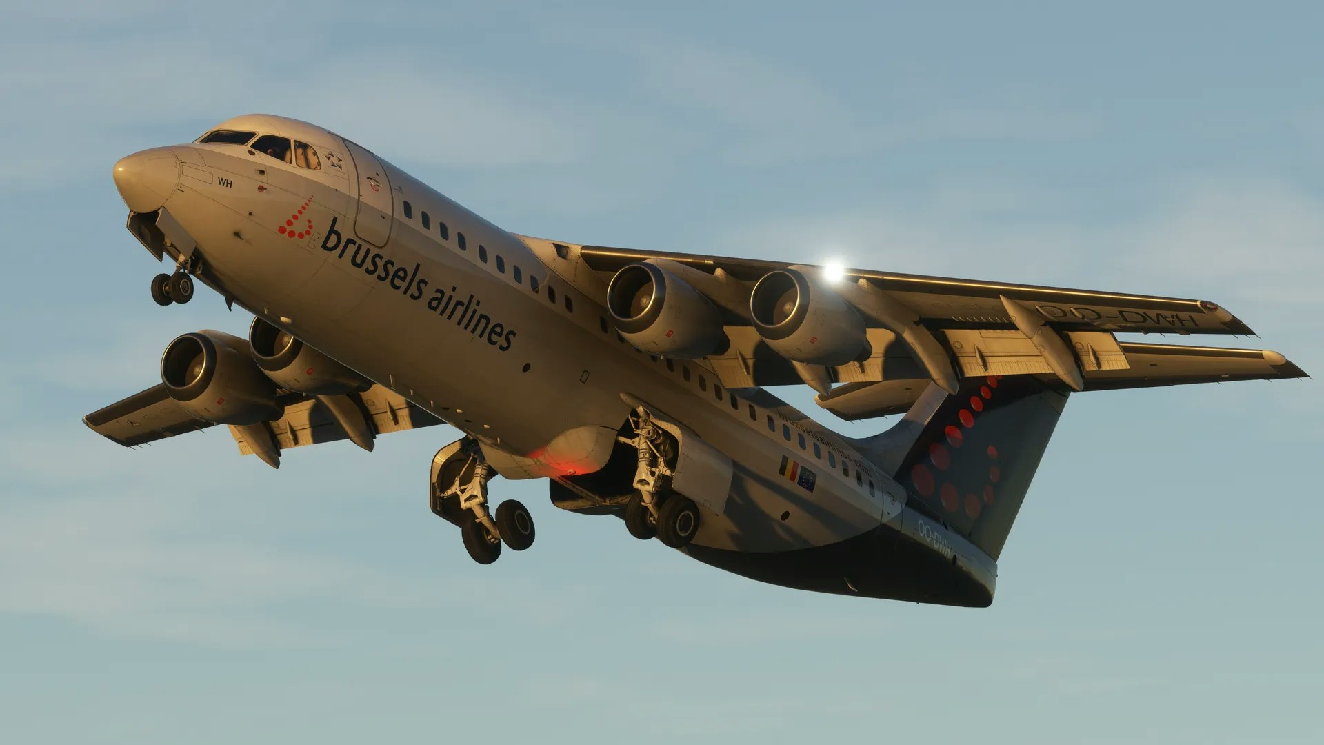 Just Flight Shares Development Update on the Avro RJ Professional