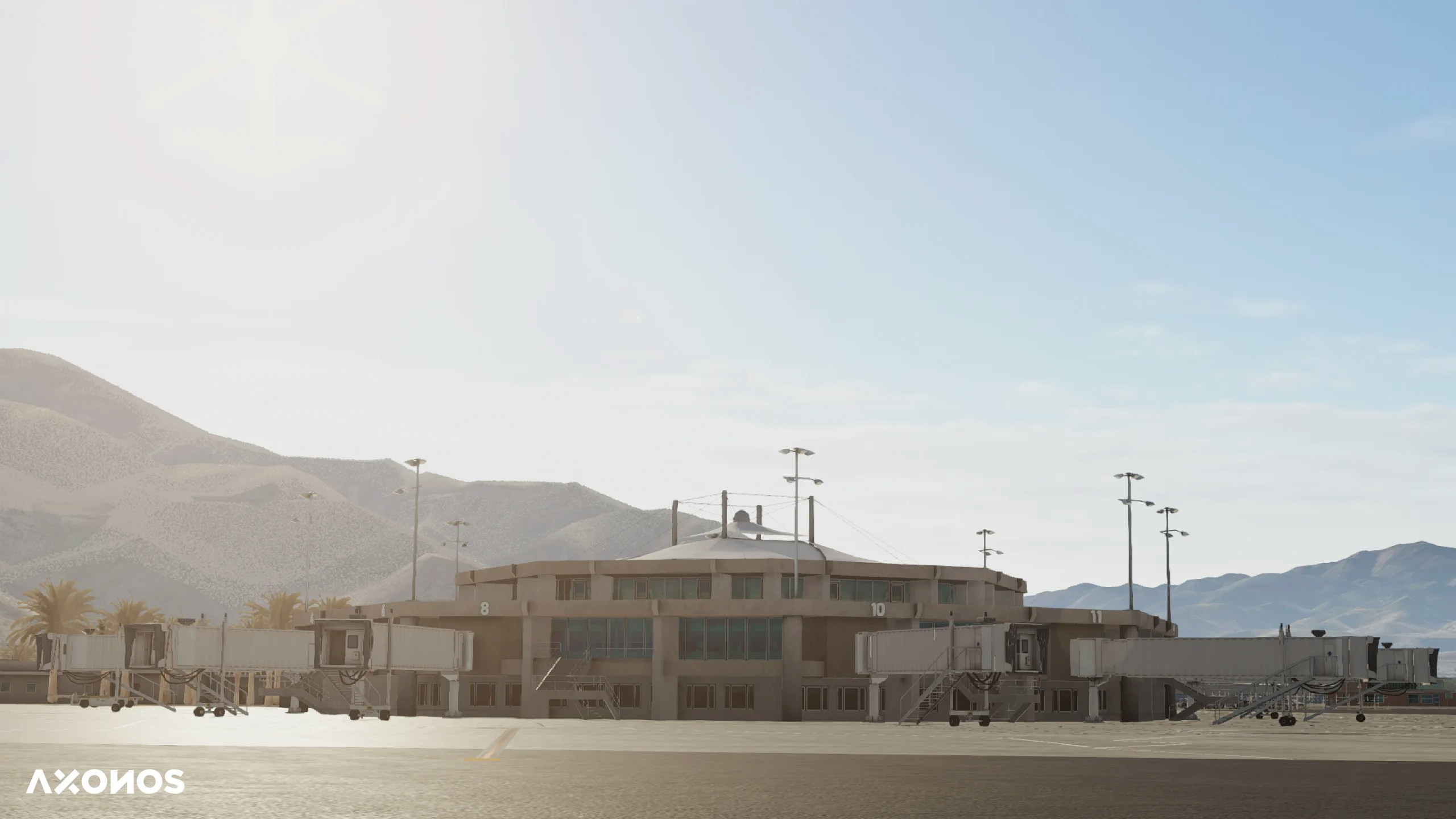 Axonos releases Palm Springs International Airport for X-Plane