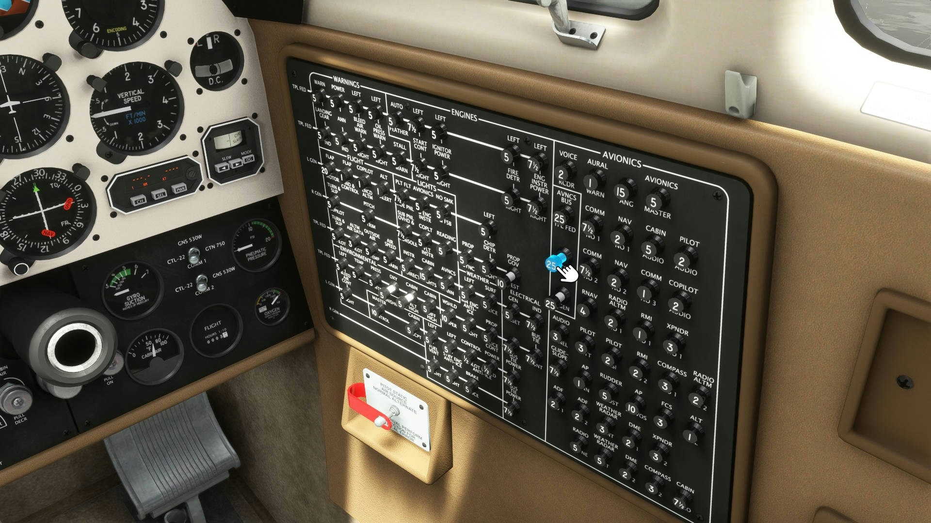 Black Square releases King Air Steam Gauge Overhaul for MSFS