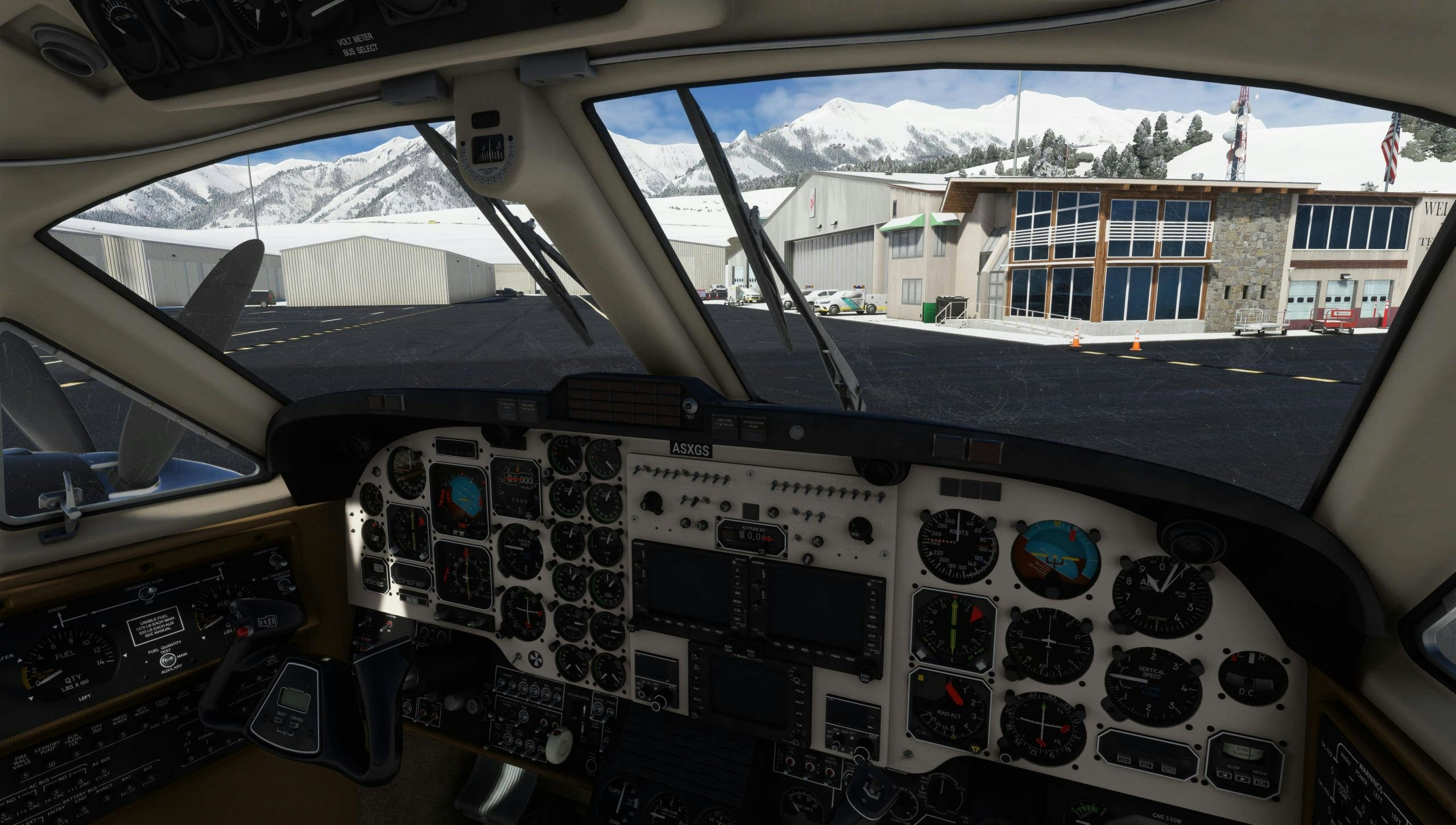 Black Square releases King Air Steam Gauge Overhaul for MSFS