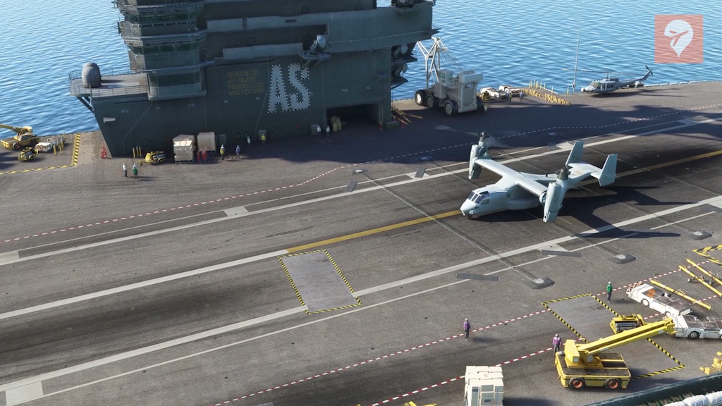 First Look: MV-22B Osprey By Miltech Simulations *Pre-Release Build*