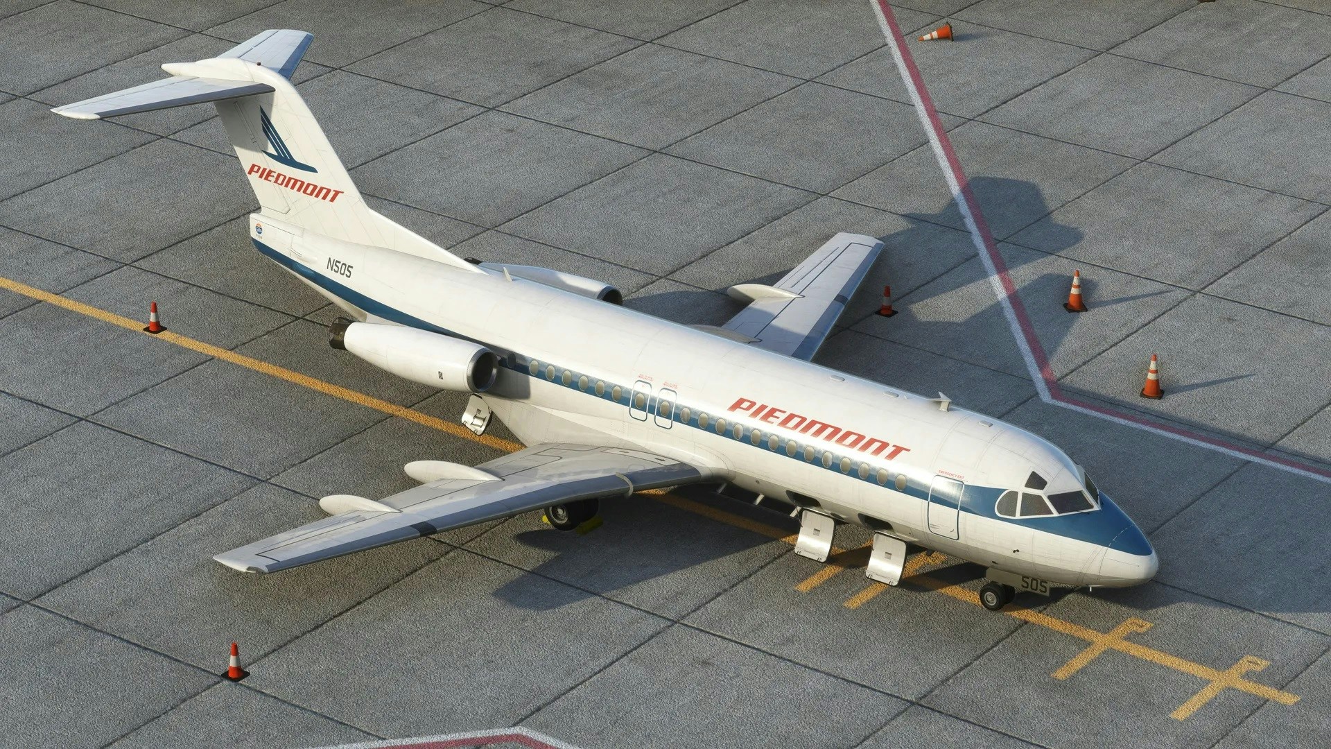 Just Flight shares Fokker F28 Development Update for MSFS