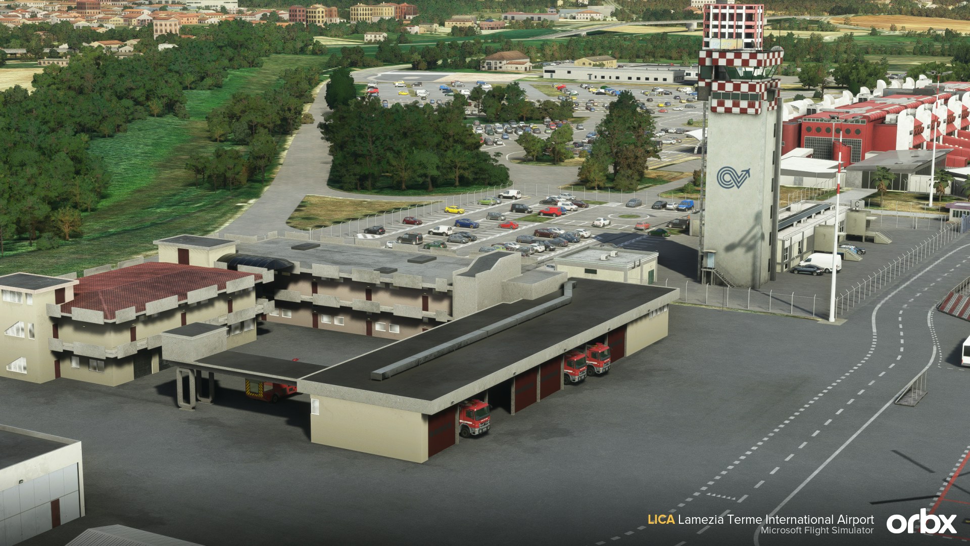 Orbx announces Lamezia Terme International Airport for MSFS