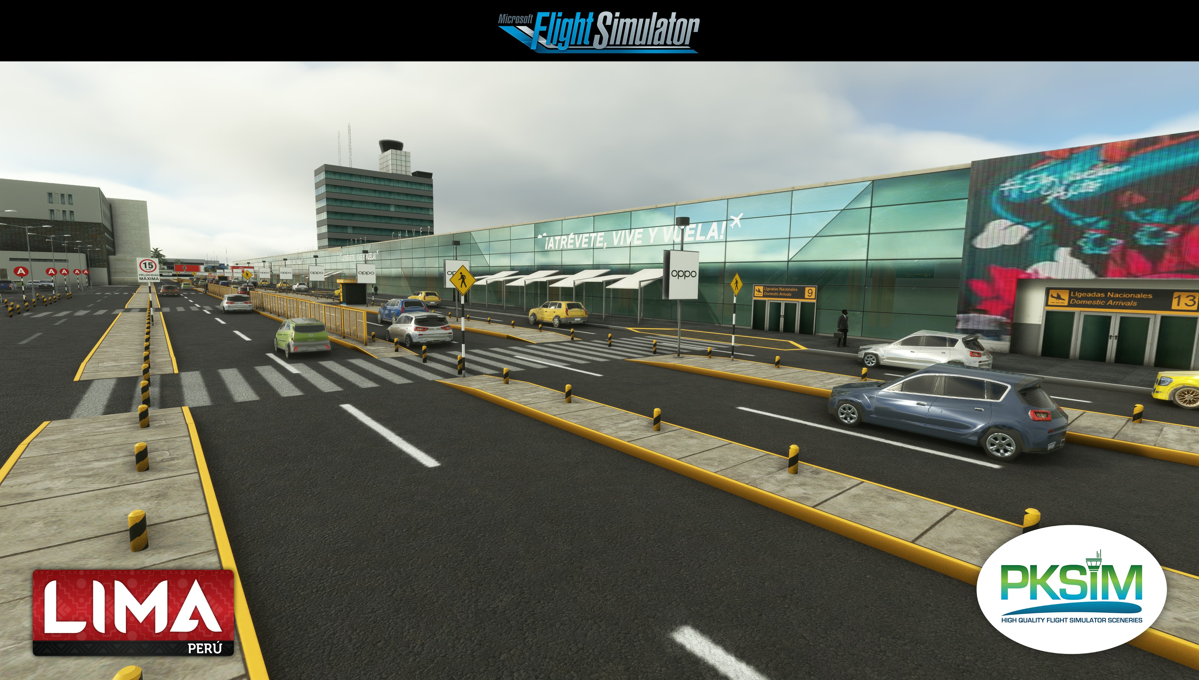 PKSim releases Lima Jorge Chávez International Airport for MSFS