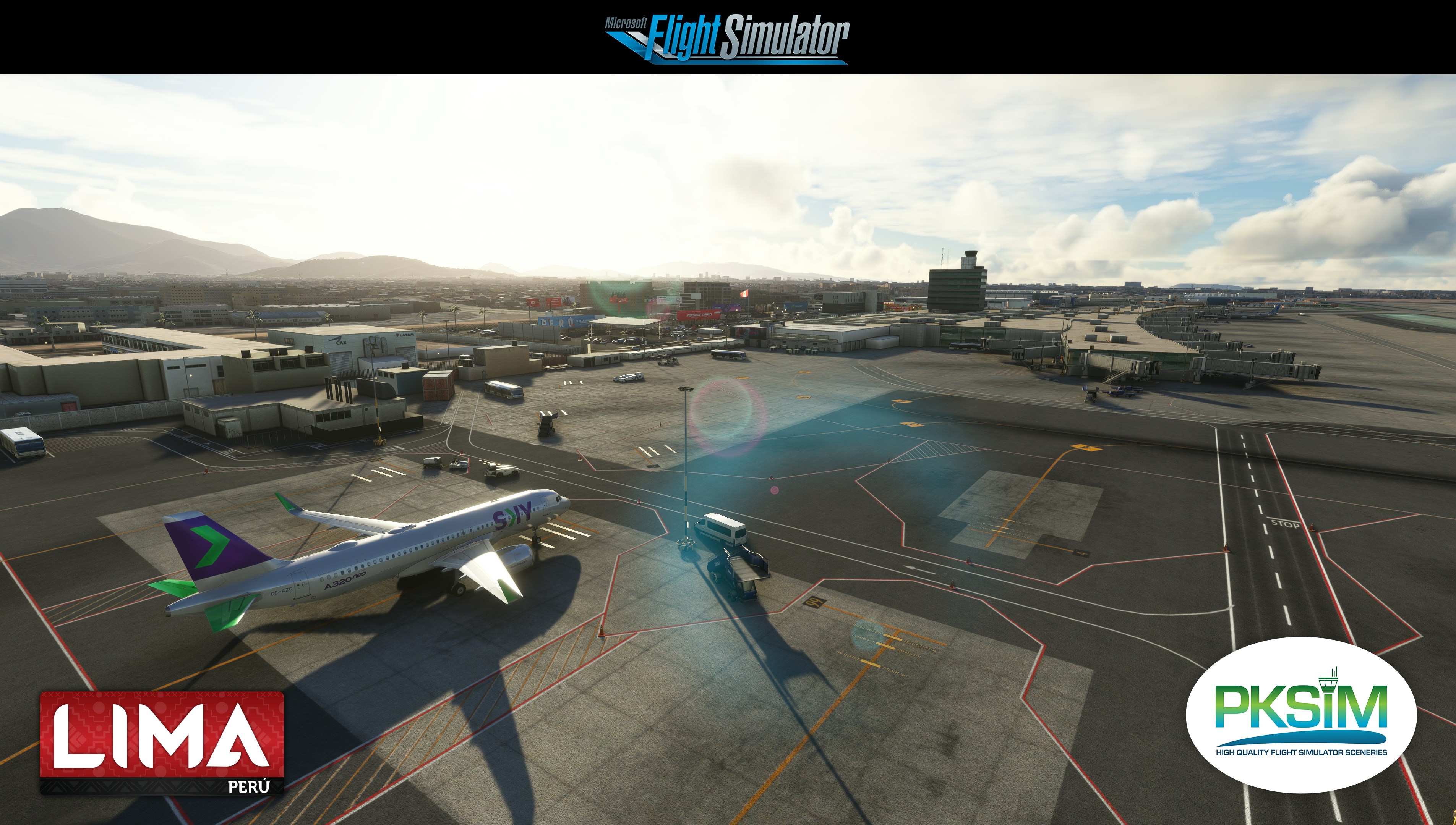 PKSim releases Lima Jorge Chávez International Airport for MSFS