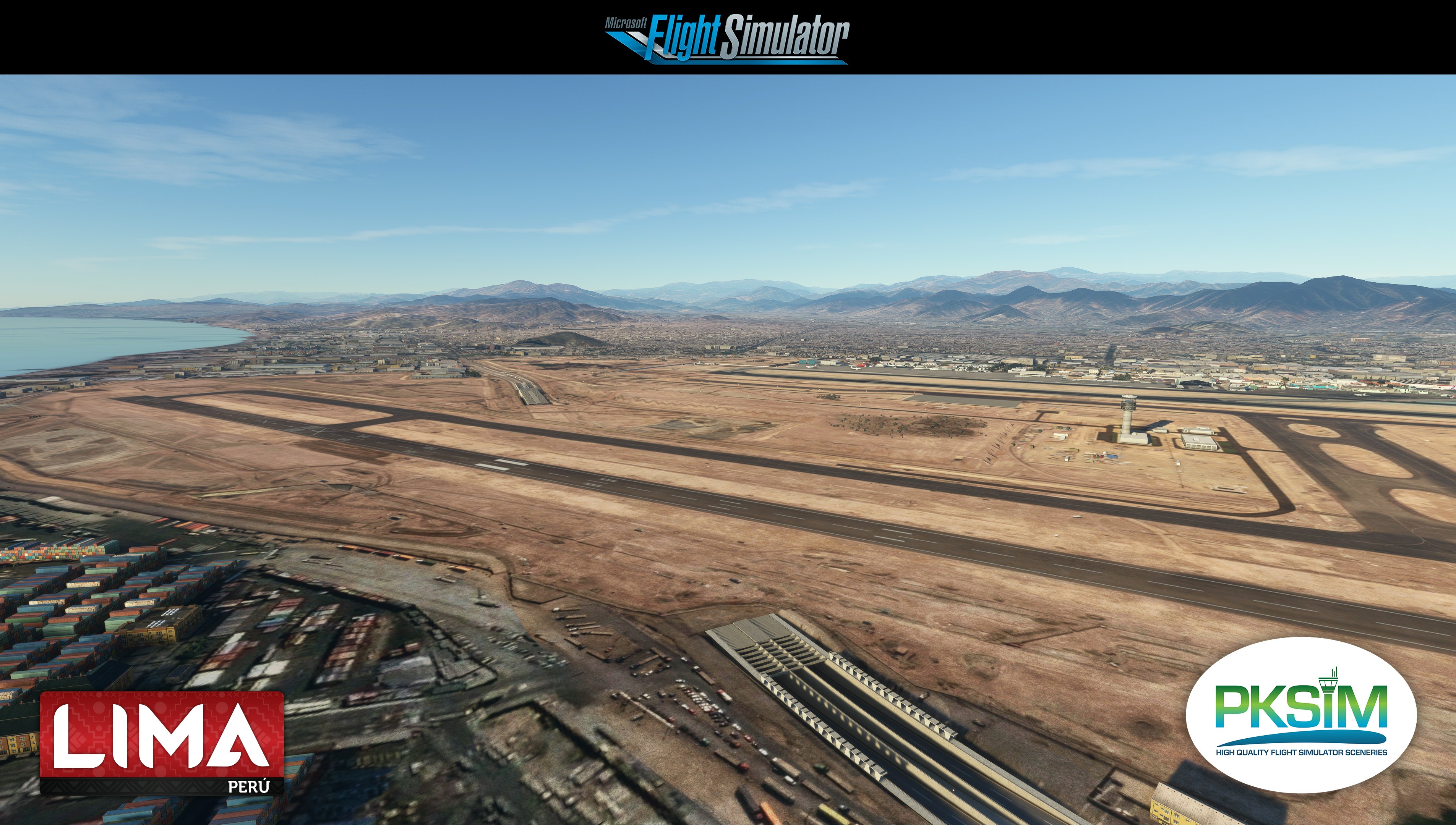 PKSim releases Lima Jorge Chávez International Airport for MSFS