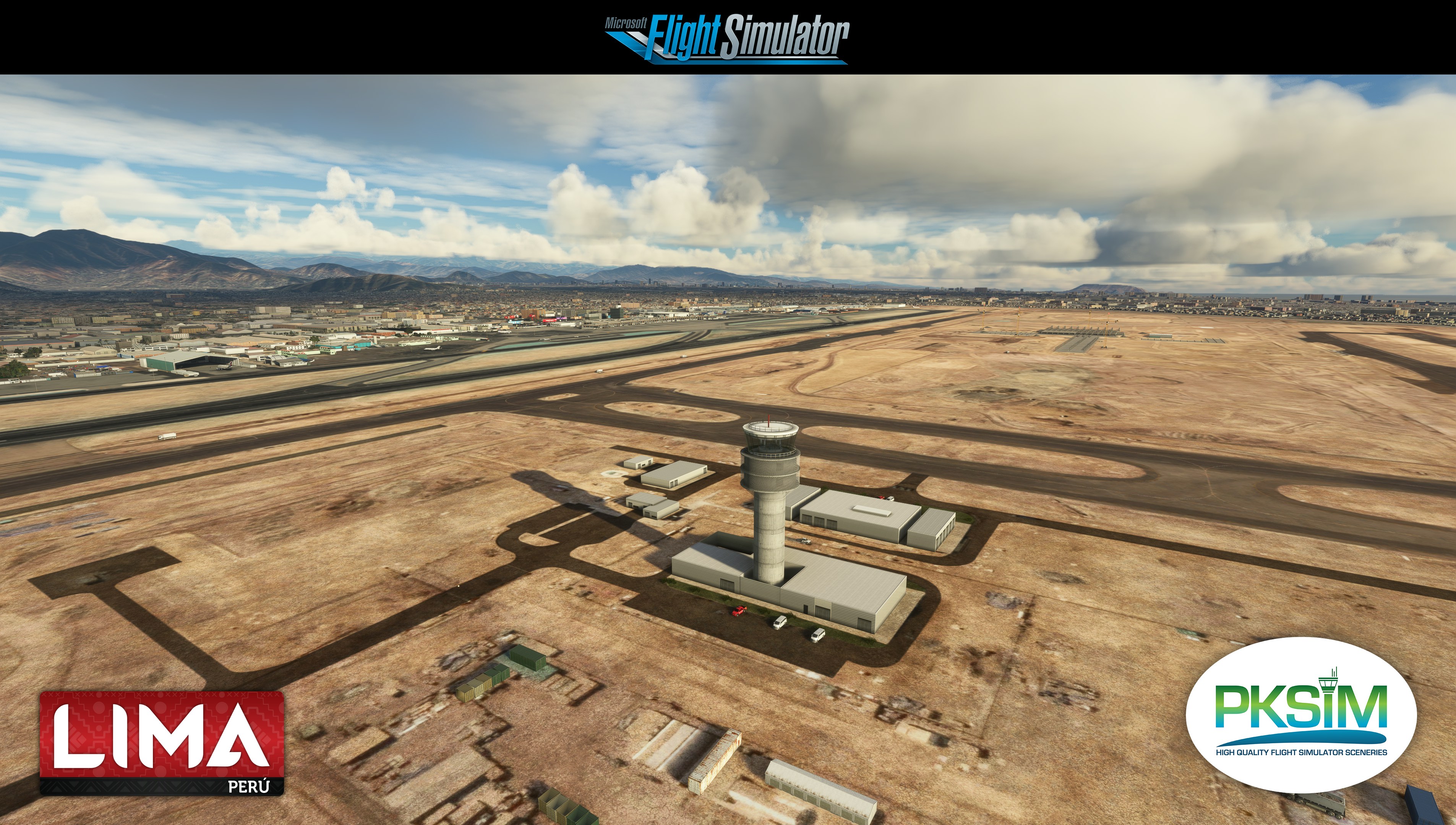 PKSim releases Lima Jorge Chávez International Airport for MSFS
