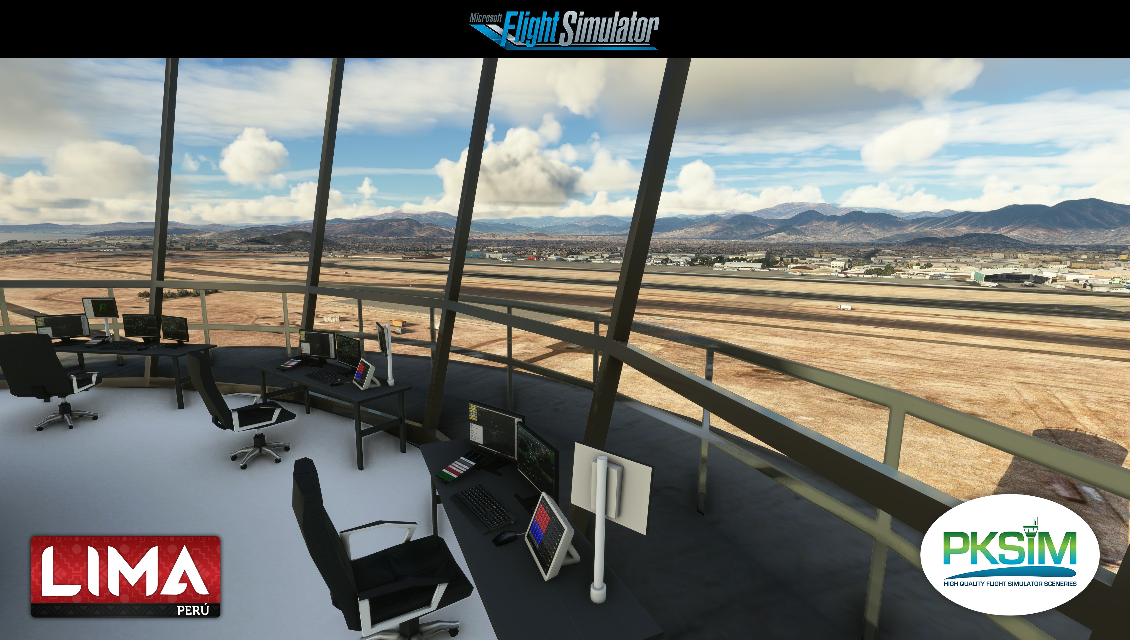 PKSim releases Lima Jorge Chávez International Airport for MSFS