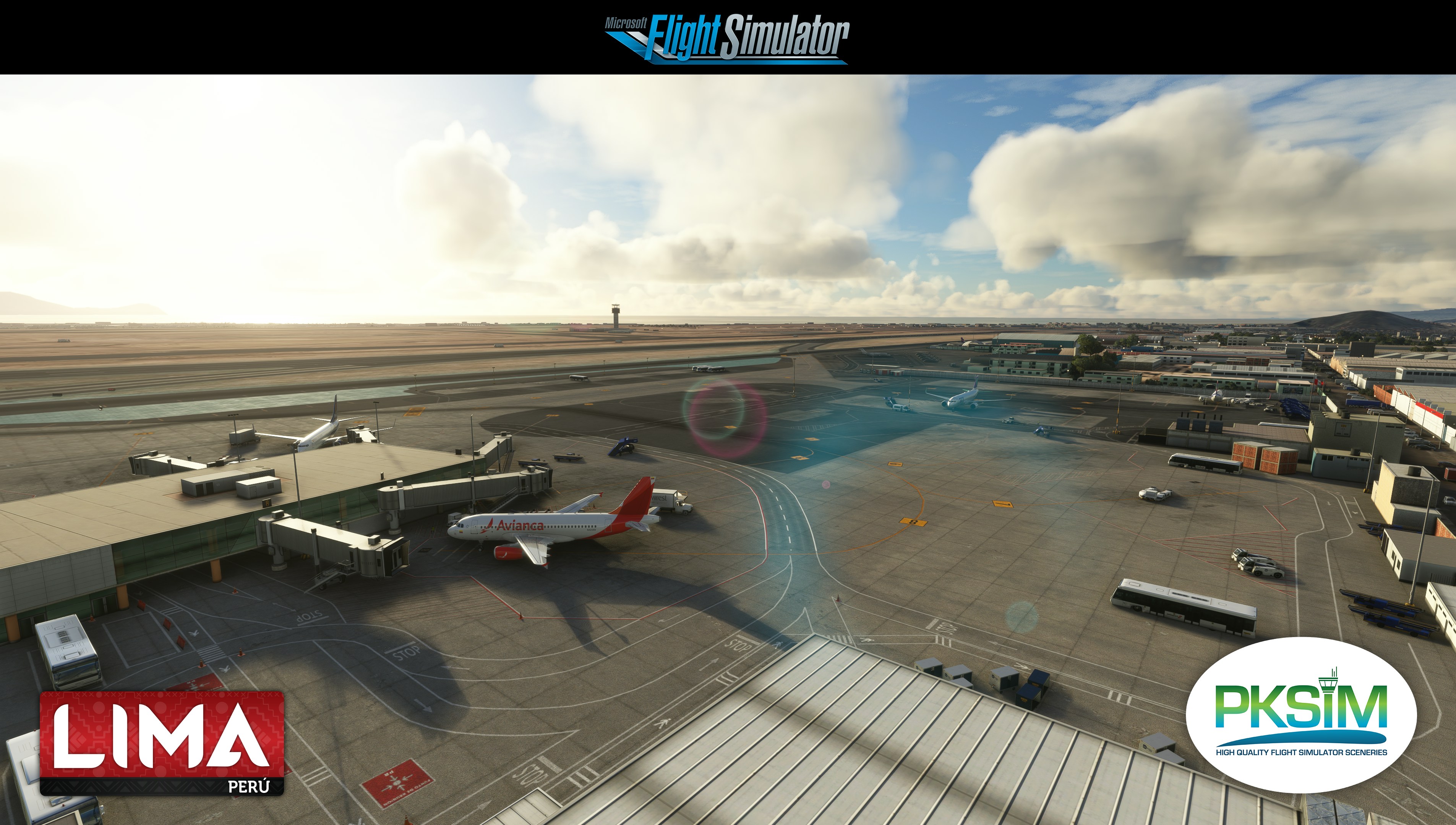 PKSim releases Lima Jorge Chávez International Airport for MSFS