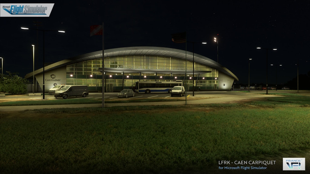 France VFR releases Caen Carpiquet Airport for MSFS