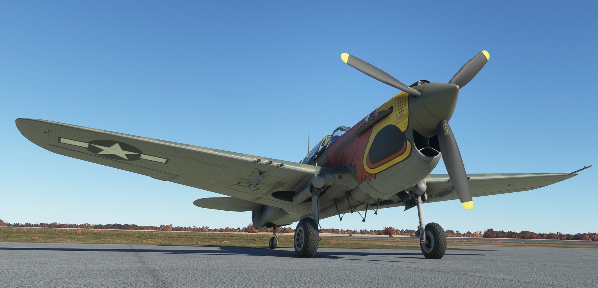 Flight Replicas Previews P-40N