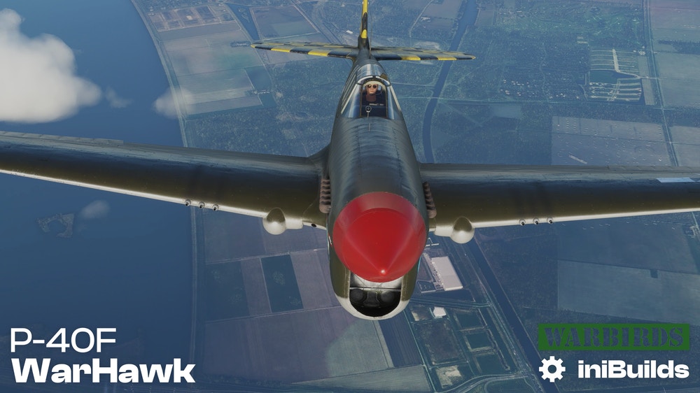IniBuilds Announces P-40F WarHawk for MSFS