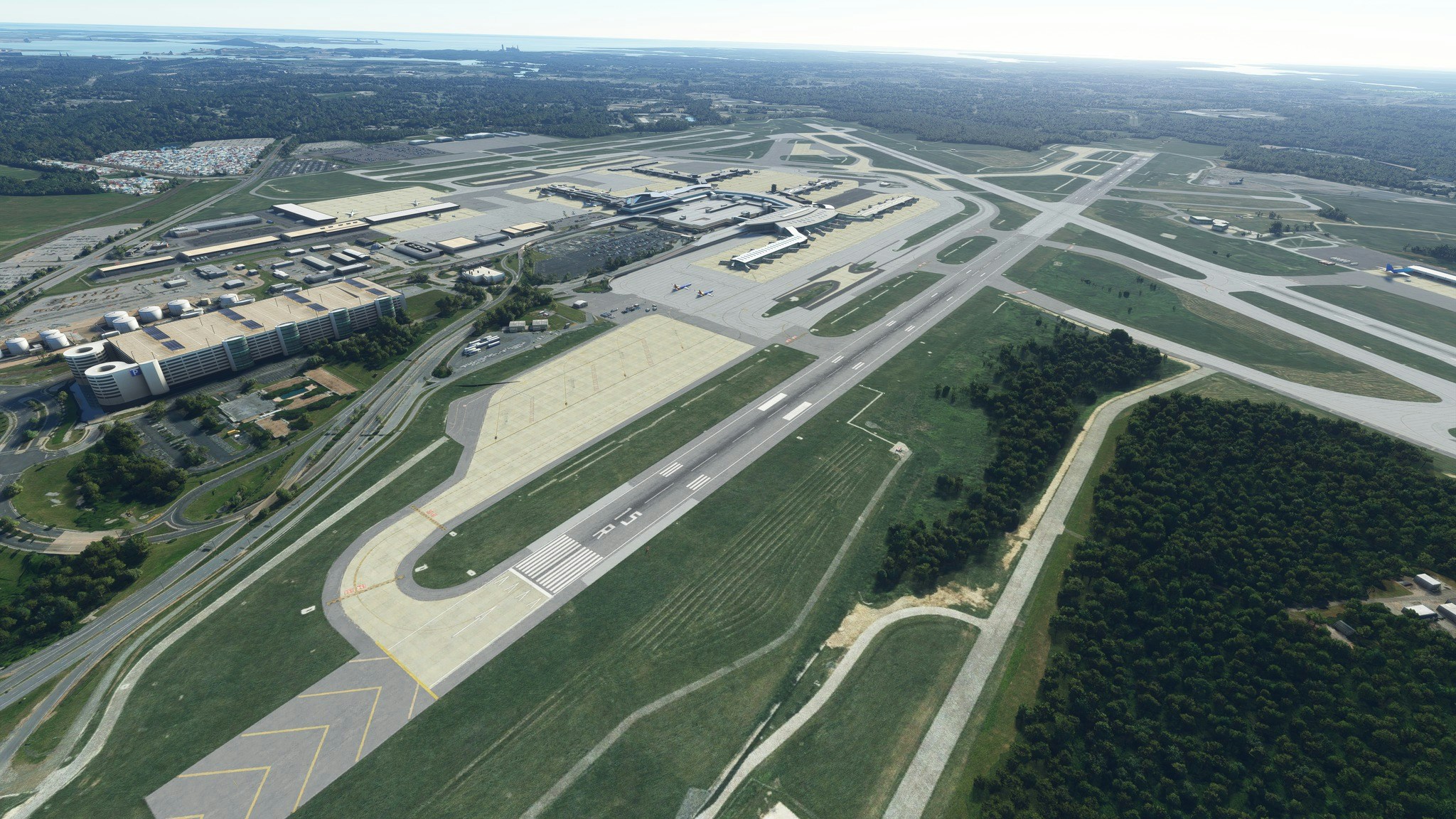 LatinVFR is Bringing Baltimore/Washington International Airport to MSFS, First Previews