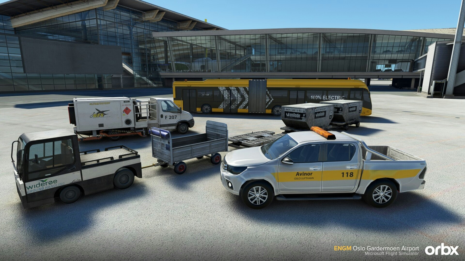 Orbx Previews Oslo Gardermoen for MSFS