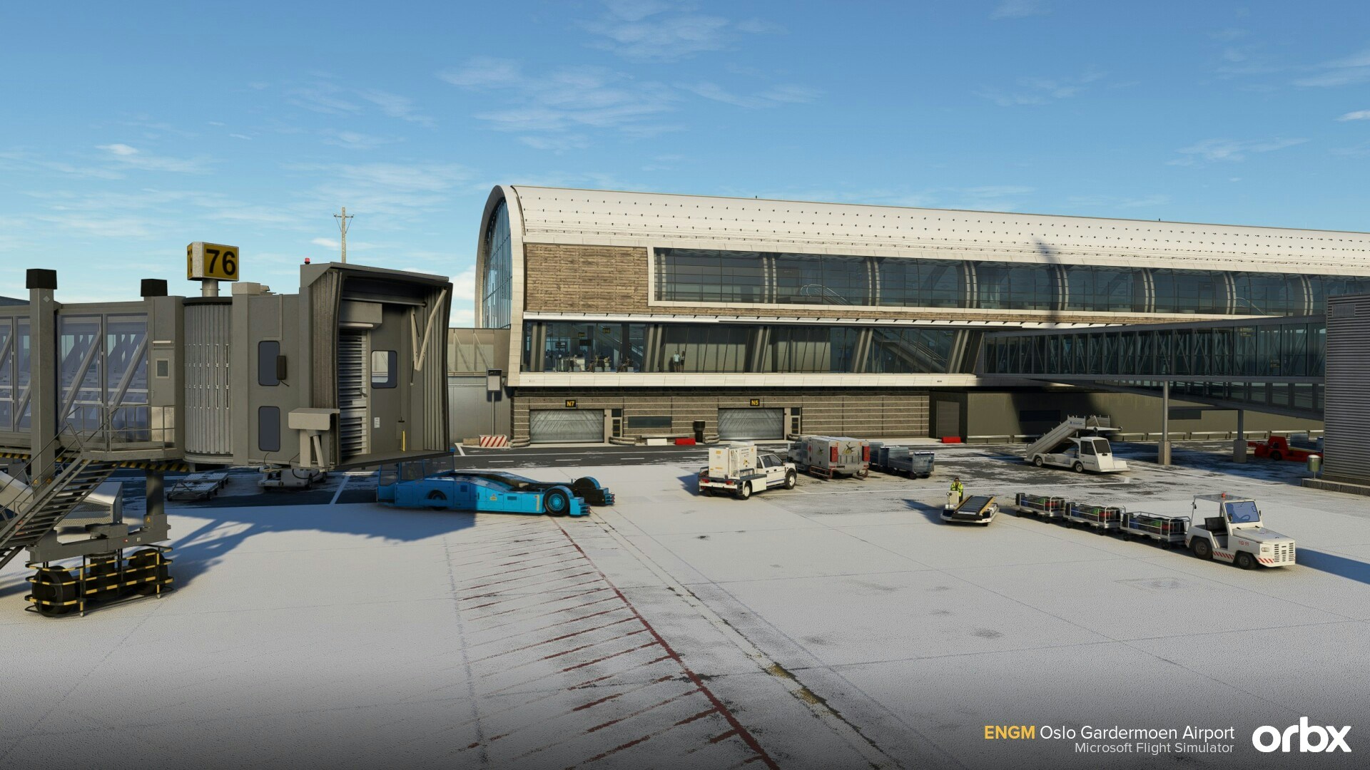 Orbx Previews Oslo Gardermoen for MSFS