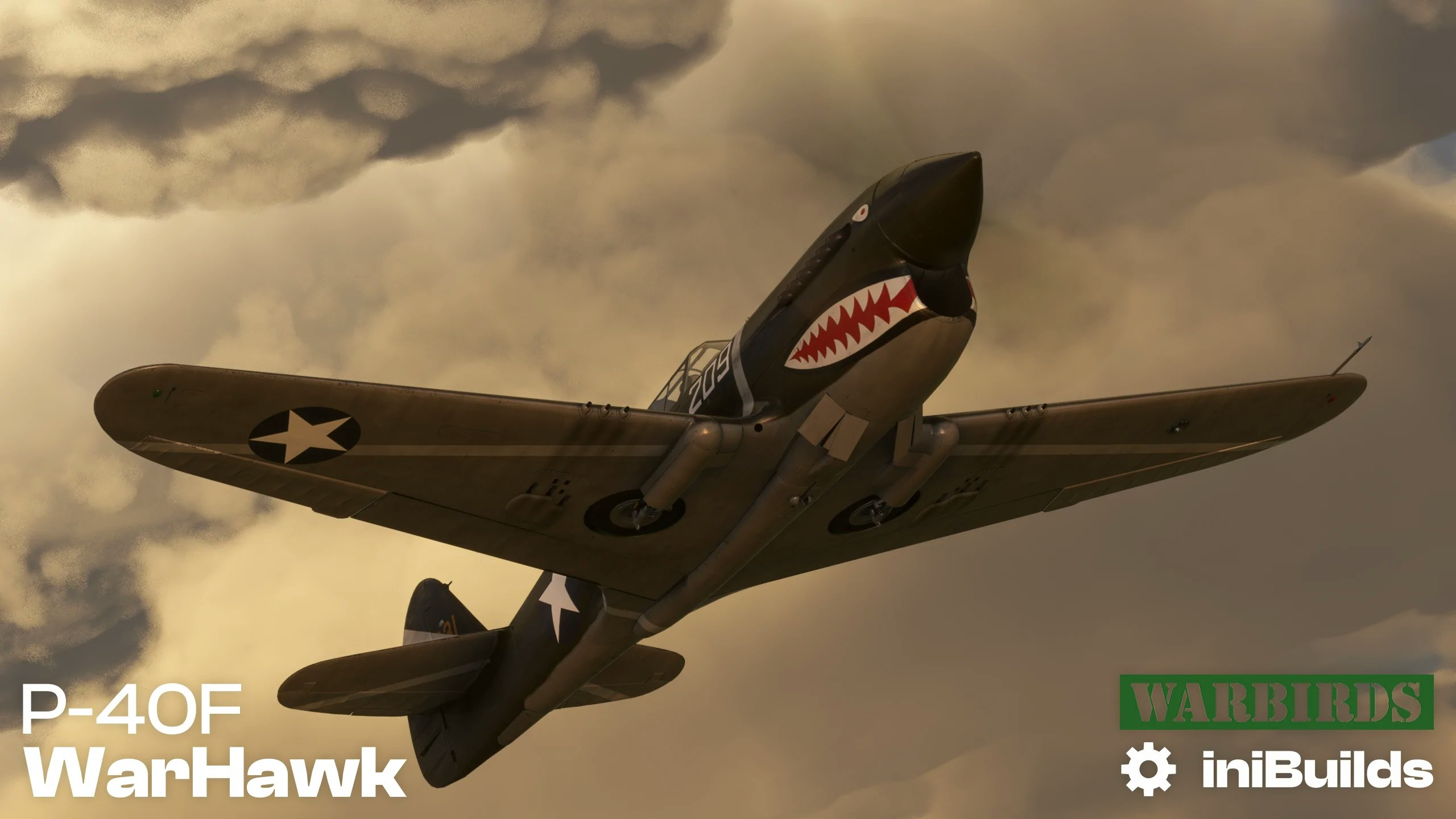 iniBuilds Releases P-40F WarHawk
