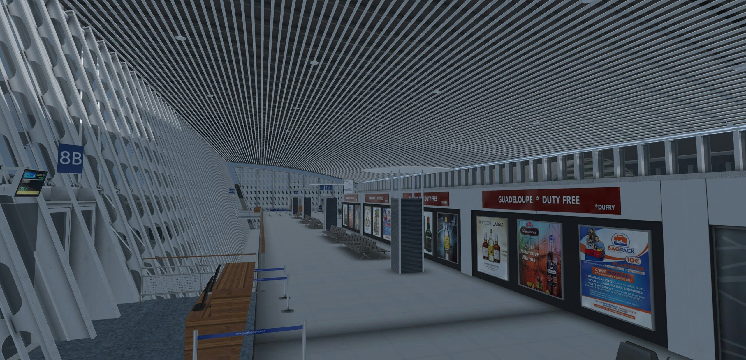 Taxi2Gate Releases Pointe-à-Pitre for P3D