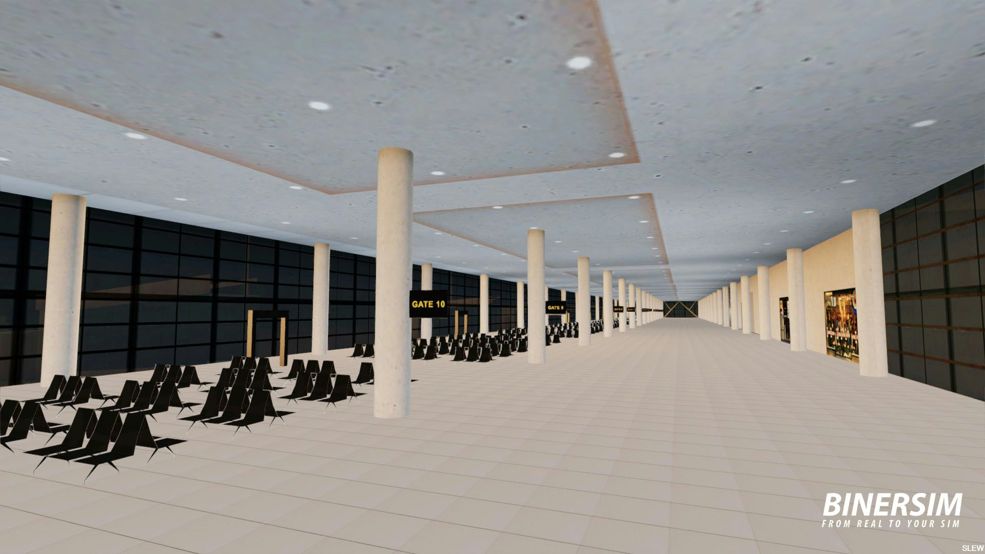 BinerSim releases Syamsudin Noor International Airport for P3D and FSX