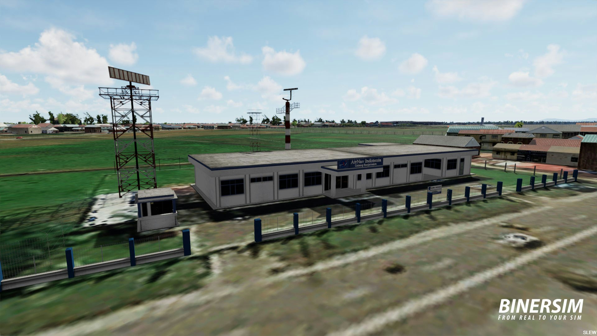 BinerSim releases Syamsudin Noor International Airport for P3D and FSX