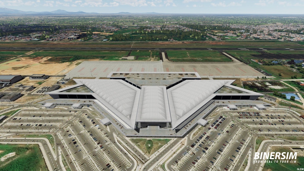 BinerSim releases Syamsudin Noor International Airport for P3D and FSX