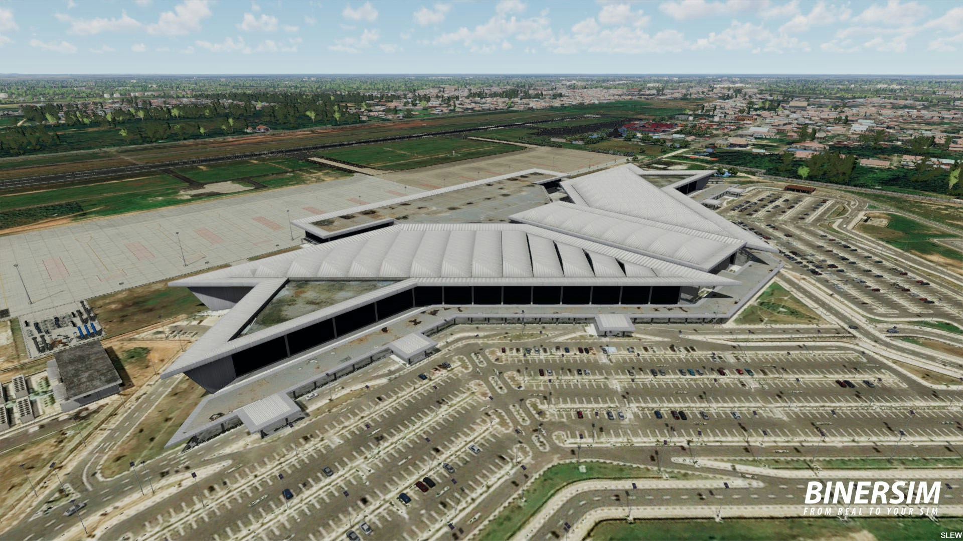 BinerSim releases Syamsudin Noor International Airport for P3D and FSX