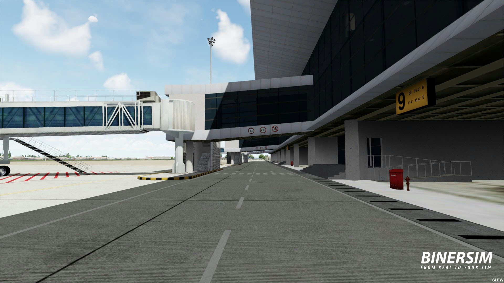 BinerSim releases Syamsudin Noor International Airport for P3D and FSX