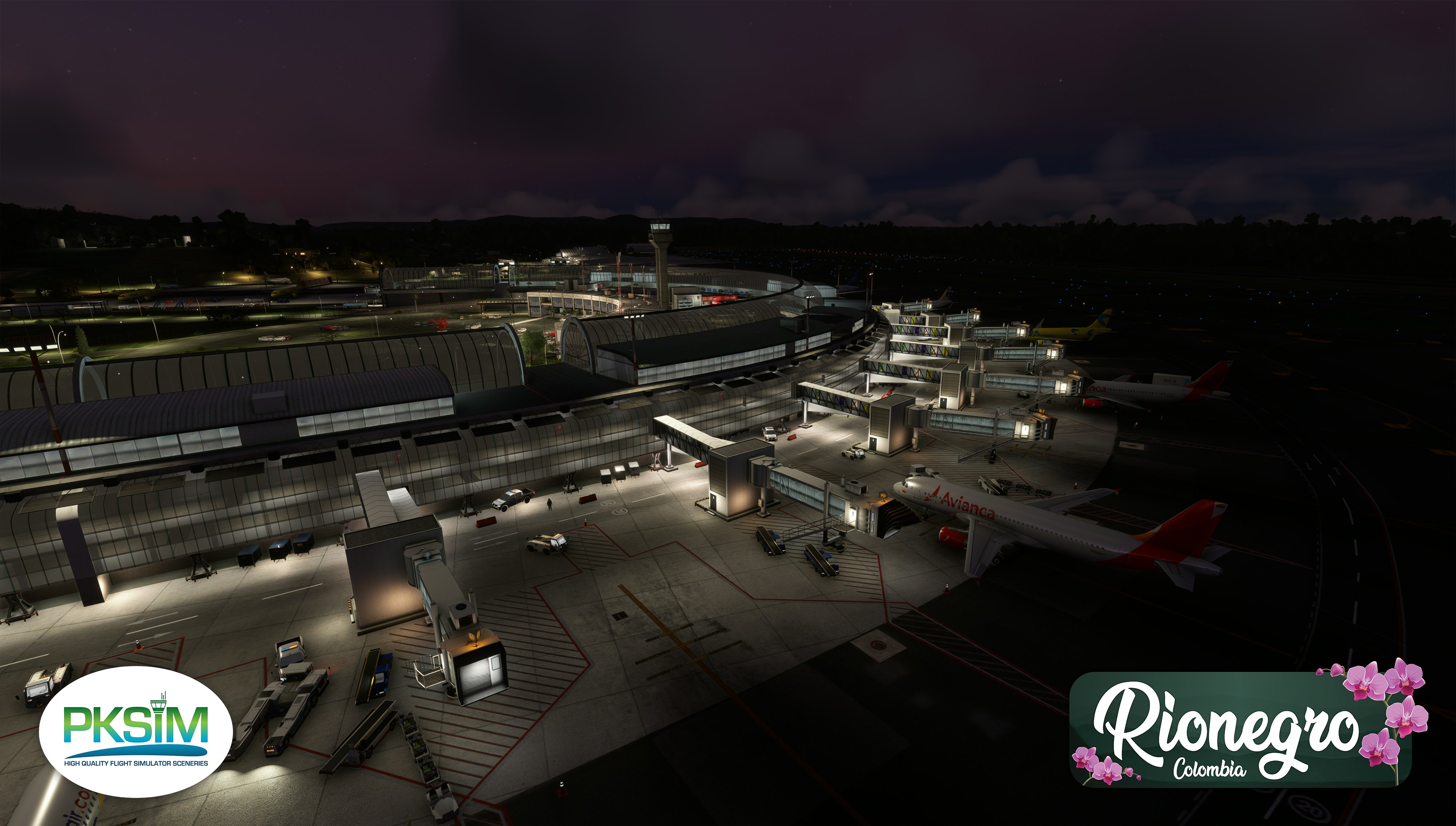 PKSim Releases Medellín International Airport for MSFS