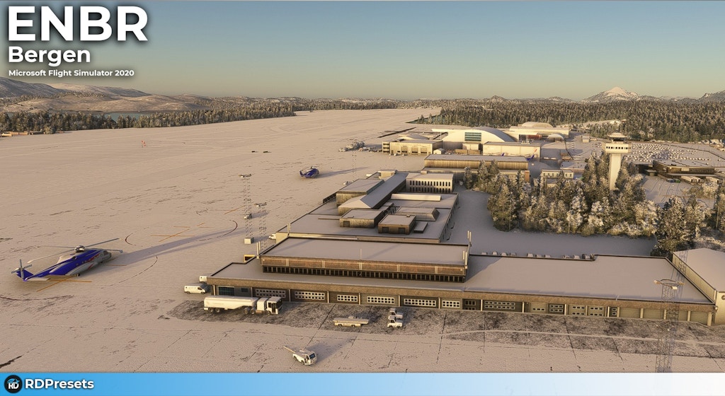 RDPresets Releases Bergen Flesland Airport for MSFS