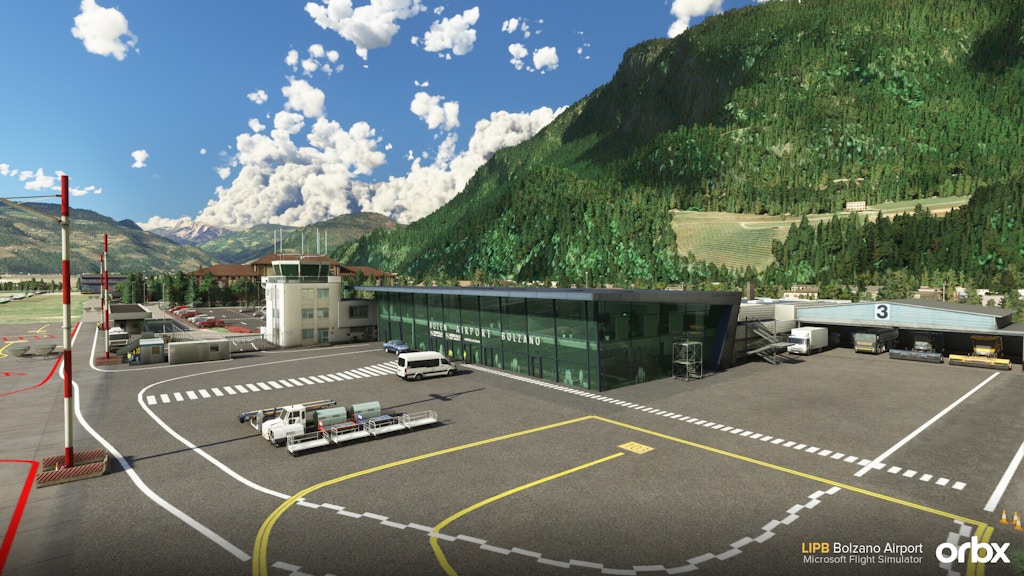 Orbx Releases Bolzano Airport for MSFS