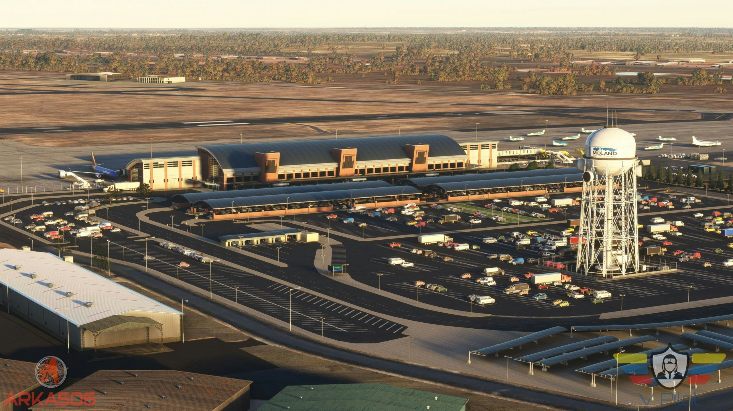 V Pilot Designs Releases Midland International Air and Space Port