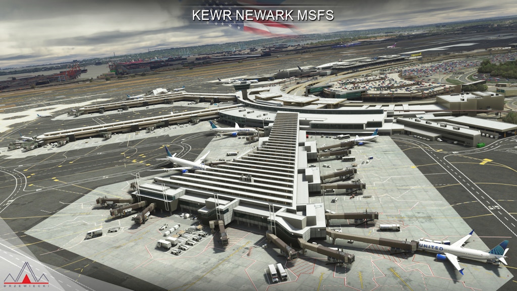 Drzewiecki Design Releases Newark Liberty for MSFS