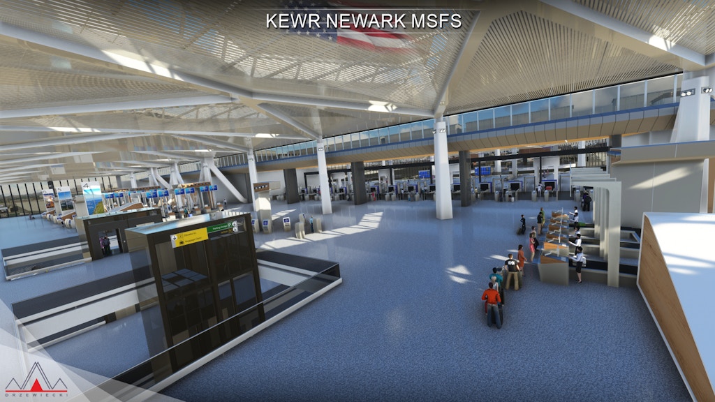 Drzewiecki Design Releases Newark Liberty for MSFS