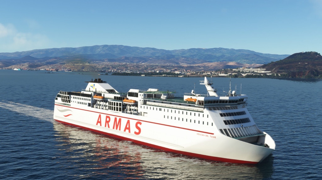 Seafront Simulations' Vessels The Canary Islands Released