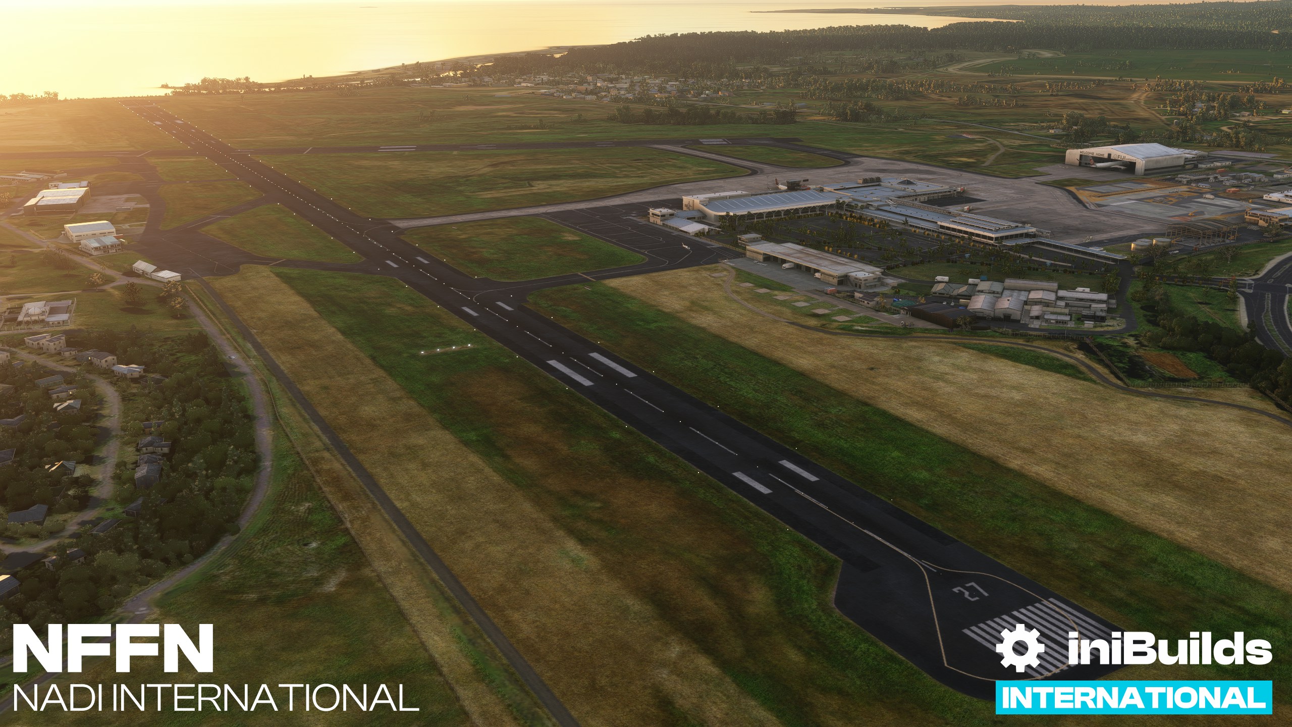 iniScene Releases Nadi Airport (NFFN) for MSFS
