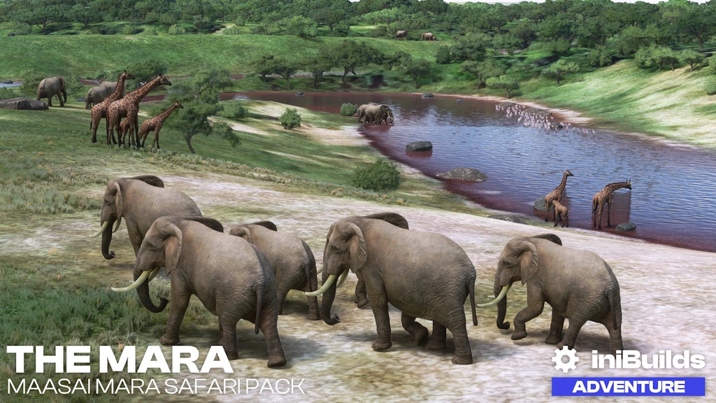 iniScene Releases Maasai Mara Safari Pack